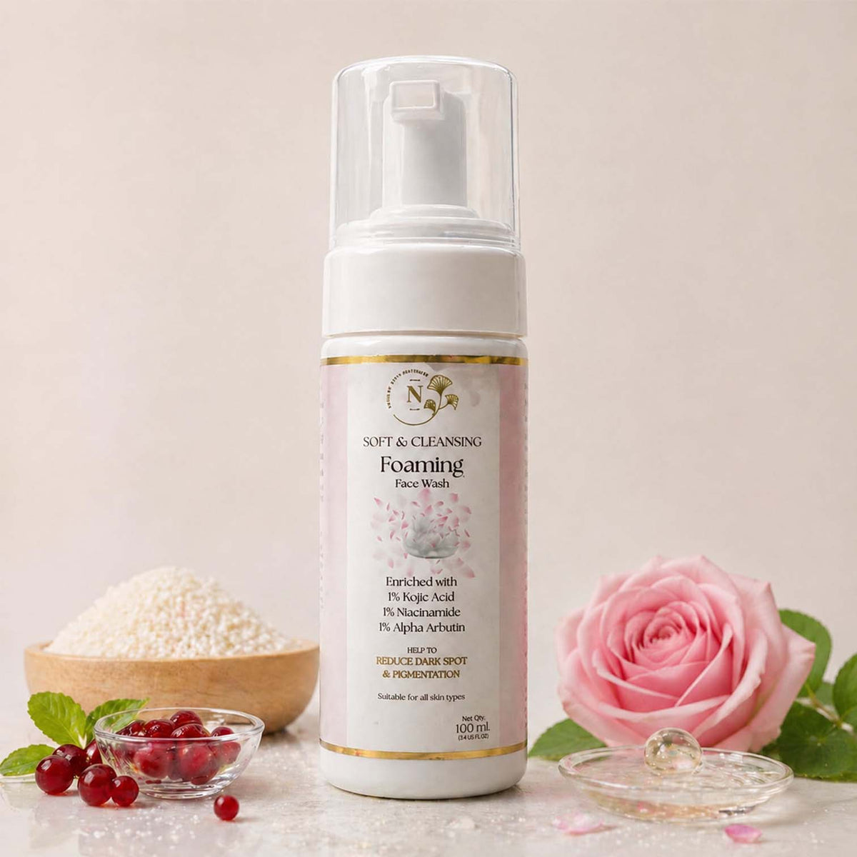 Soft & Cleancing Foaming Face wash