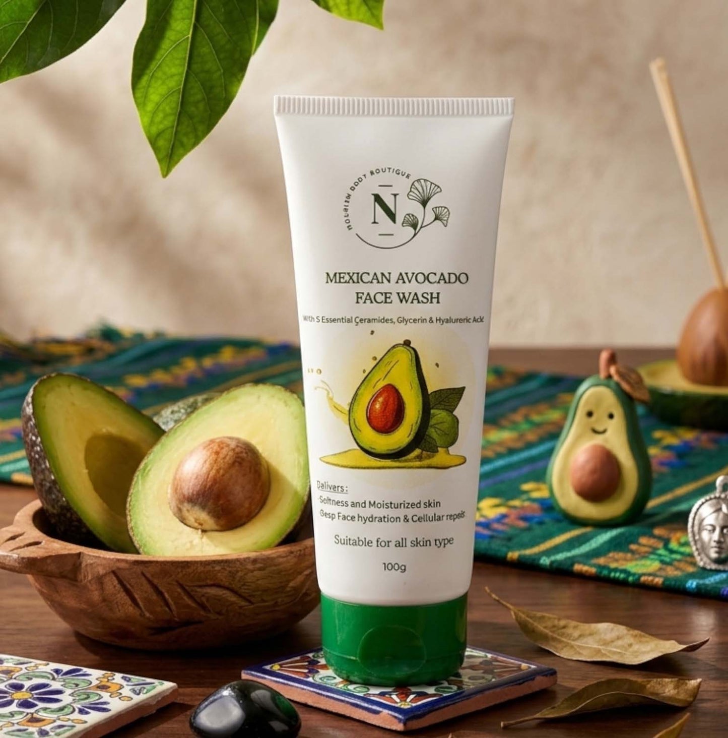 Maxican Avocado Face Wash.
